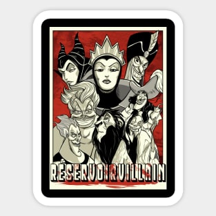 Reservoir Villain Sticker